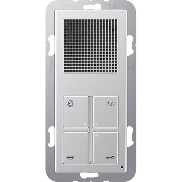 Jung SI4ADAL Audio-Innenstation Design Standard (Thermoplast bruchsicher) Aluminium Serie A / AS