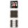 Jung SIVIA622MO Video-Innenstation (Thermoplast bruchsicher) Mokka Serie A / AS