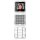 Jung SIVIA622WW Video-Innenstation (Thermoplast bruchsicher) Alpinweiß Serie A / AS