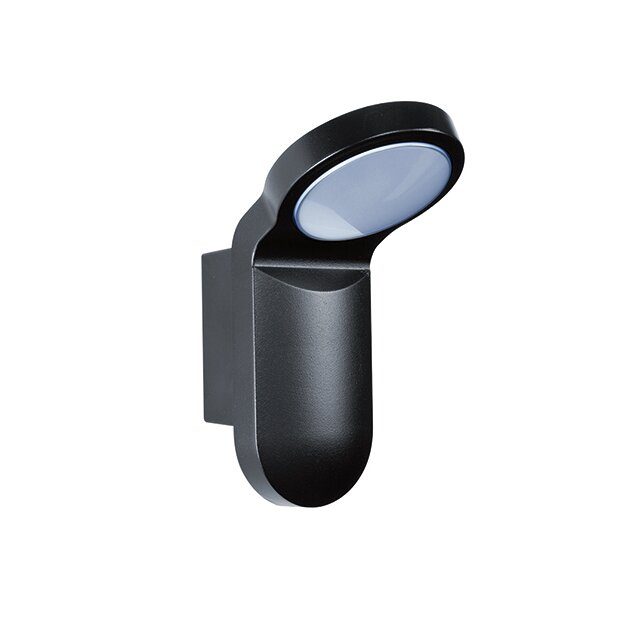 ESYLUX EL10710711 LED-Leuchte im gehäuse 10 Watt 3000 K OL WL 100 OP 900 830 BK Schwarz