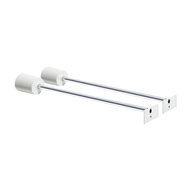 ESYLUX EN10078316 Pendelsatz Rohr für Notleuchten der Serie ELX und SLX SLX/ELX TUBE PENDULUM SET Chrom