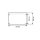 ESYLUX EN10079016 Piktogrammscheibe einseitig Pfeil links 32 m EKW für SLX-Notleuchten SLX 32 DISPLAY SYMBOL 1-SIDE LEFT