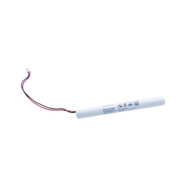 ESYLUX EN10077401 NiCd-Akku (3,6 V/800 mAh)für Einzelbatterie-Rettungswegekennzeichen der Serie SLX SLX BATTERY NiCd 800mAh