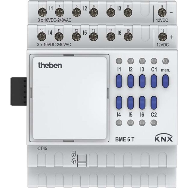 Theben 4930235 Binäreingang MIX2Erwiterungsmodul BME 6 T KNX