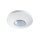 ESYLUX EP10427404 Decken-Präsenzmelder 360° Unterputz Reichweite ca Ø 8 m KNX-Bus PD-C 360i/8 KNX UP Weiß