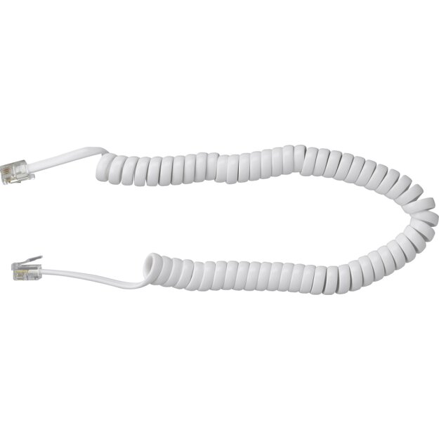 Gira 141727 Hörerkabel Türko System 55 Reinweiß