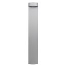 Bega 77264AK3 LED-Garten- und Wegeleuchte mit Aufschraubsockel Silber 3000 K
