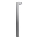 Bega 77264AK3 LED-Garten- und Wegeleuchte mit Aufschraubsockel Silber 3000 K