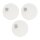 3x Hekatron Rauchmelder Genius Plus Edition - Rauchwarnmelder ohne Klebepad