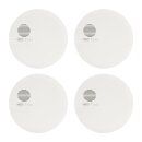 4x Hekatron Rauchmelder Genius Plus Edition -...
