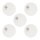 5x Hekatron Rauchmelder Genius Plus Edition - Rauchwarnmelder ohne Klebepad