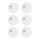 6x Hekatron Rauchmelder Genius Plus Edition - Rauchwarnmelder ohne Klebepad