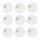 9x Hekatron Rauchmelder Genius Plus Edition - Rauchwarnmelder ohne Klebepad