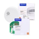 Hekatron Rauchwarnmelder Genius Plus X + Funkmodul Pro X 3er Pack