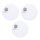 Hekatron Rauchwarnmelder Genius Plus X + Funkmodul Basis X 3er Pack