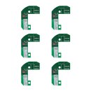 Hekatron Rauchwarnmelder Genius Plus X + Funkmodul Basis X 6er Pack