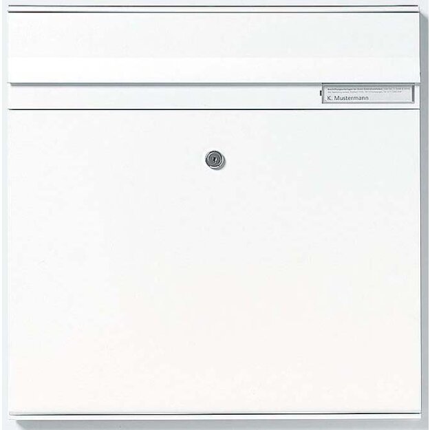 Siedle BKM 611-4/4-0 SM Briefkasten-Modul 200017494 Silber-Metallic