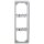 Siedle MR 611-3/1-0 Montagerahmen 200015591 Messing