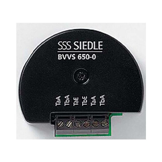 Siedle BVVS 650-0 Bus-Video-Verteiler 200032245 Schwarz