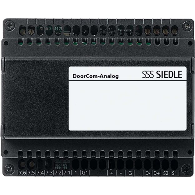 Siedle DCA 650-02 DoorCom Analog 200032470 Schwarz
