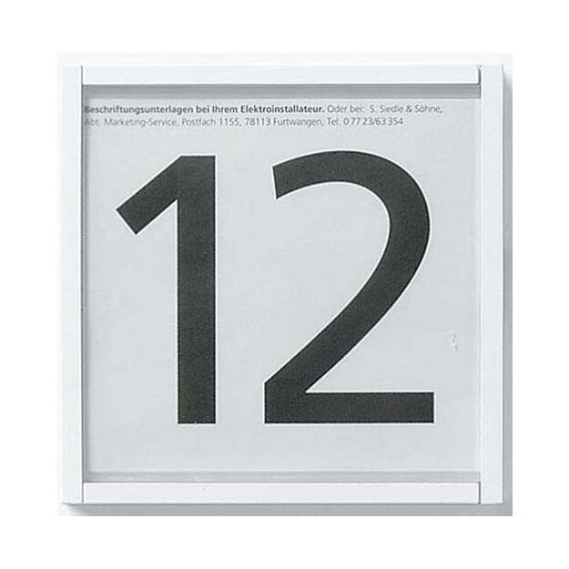 Siedle IM 612-0 SM Info-Modul 200034617 Silber-Metallic