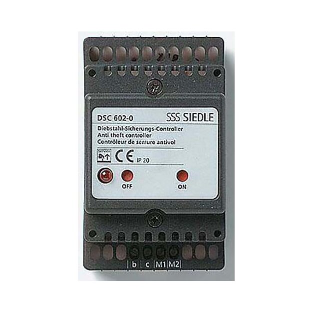 Siedle DSC 602-0 Diebstahlschutz-Controller 200017248 Schwarz