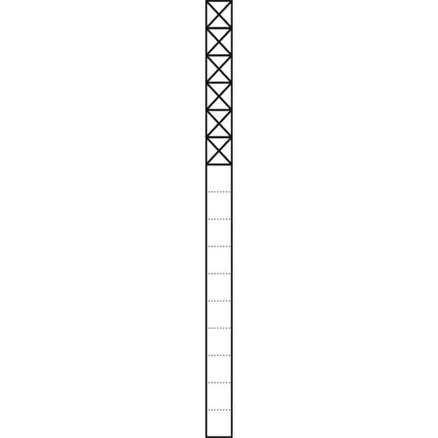 Siedle KS 616-6 DG Kommunikations-Stele 200038286 Dunkelgrau-Glimmer