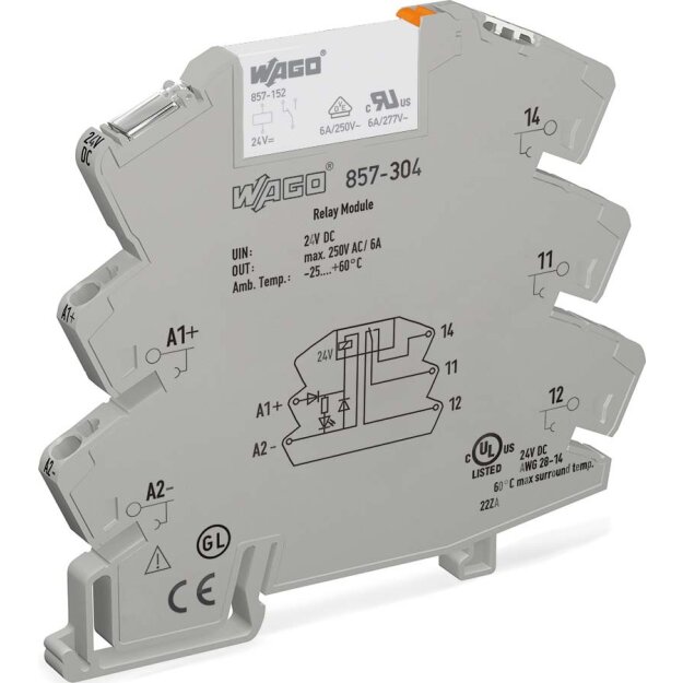 WAGO Kontakttechnik Relaisbaustein steckbar 857-304