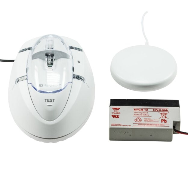 Ei Electronics Ei170RF Rauchmelder für Hörgeschädigte inkl.Blitzlicht und Rüttelkissen Ei 170RF