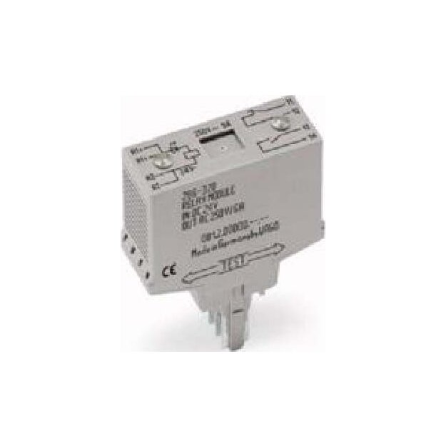 WAGO Kontakttechnik Relaisstecker mit 1 Ar DC 286-320