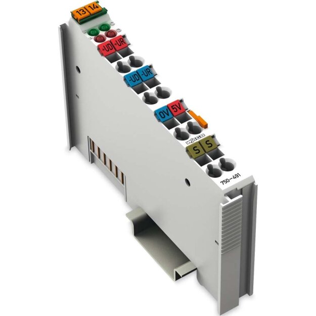 WAGO Kontakttechnik Eingangsklemme 750-491
