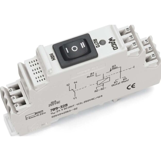 WAGO Kontakttechnik Schaltrelais-Baustein 789-329