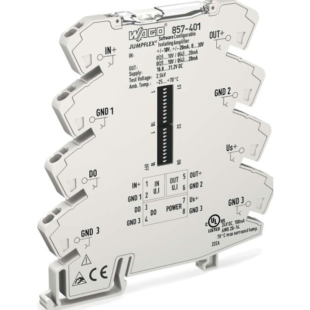 WAGO Kontakttechnik Trennverstärker 857-401