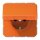 Jung CD590KLO Klappdeckel (Duroplast) Orange Serie CD