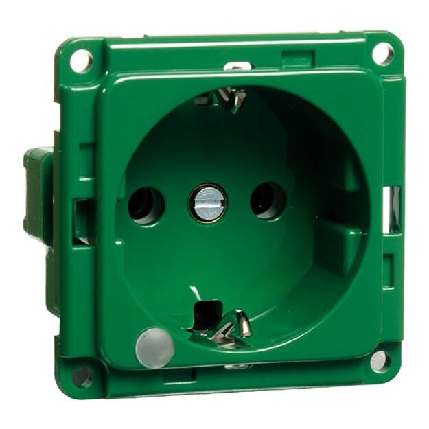 Peha 00256211 Steckdose SCHUKO Einbau Grün Kontrolllicht