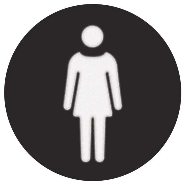Berker 19058007 Folie für rundes LED-Signallicht mit Symbol Frau