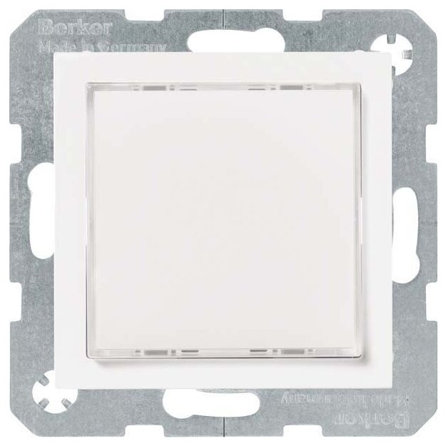 Berker 29521909 LED-Signallicht Rote/Grüne Beleuchtung S.1/B.3/B.7 Polarweiß matt