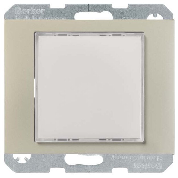 Berker 29527004 LED-Signallicht Rote/Grüne Beleuchtung K.5 Edelstahl matt lackiert