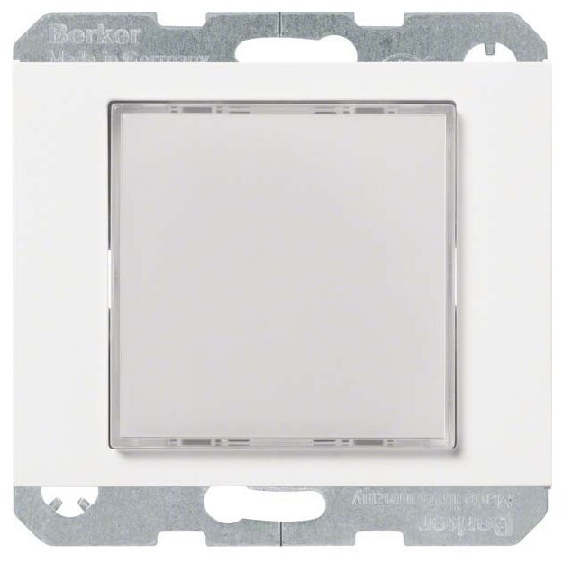 Berker 29527009 LED-Signallicht Rote/Grüne Beleuchtung K.1 Polarweiß glänzend