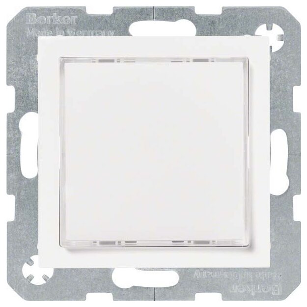 Berker 29528989 LED-Signallicht Rote/Grüne Beleuchtung S.1/B.3/B.7 Polarweiß glänzend