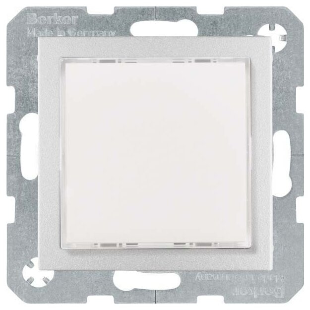 Berker 29531404 LED-Signallicht Weiße Beleuchtung S.1/B.3/B.7 Alu matt lackiert