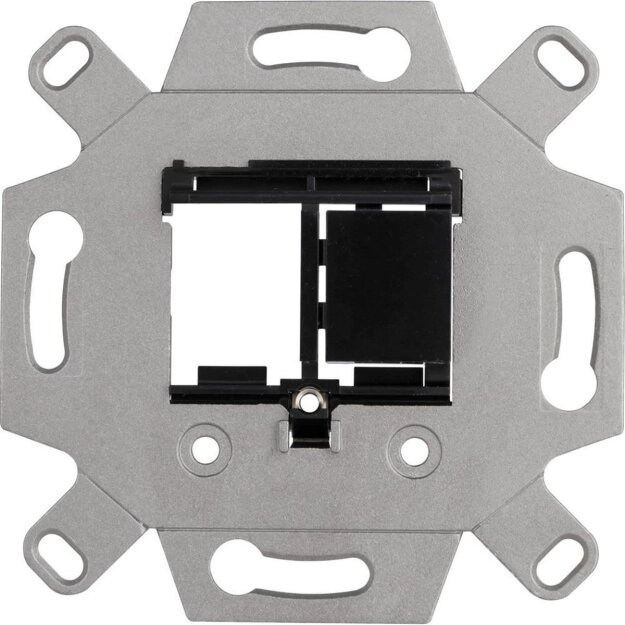 Merten MEG4580-0001 UP-Montageadapter für Keystone-Module 2-fach Schwarz