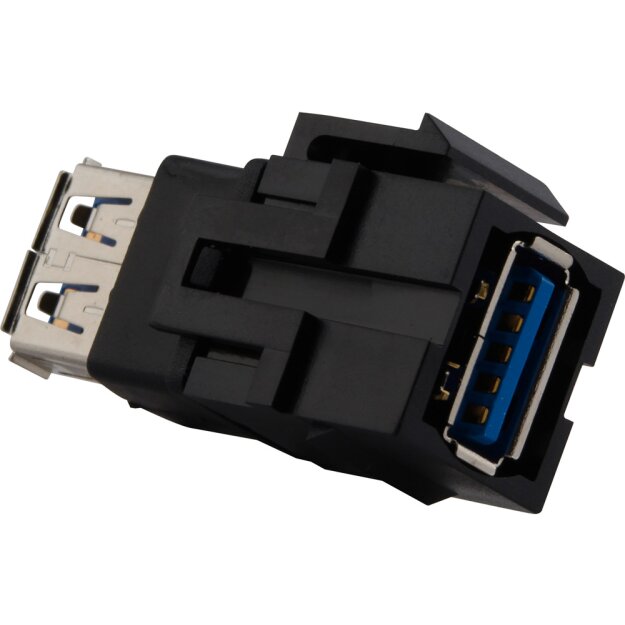 Merten MEG4582-0001 USB-Keystone USB 3.0 Schwarz