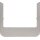 Berker 13192104 Designrahmen rund Edelstahl mattiert