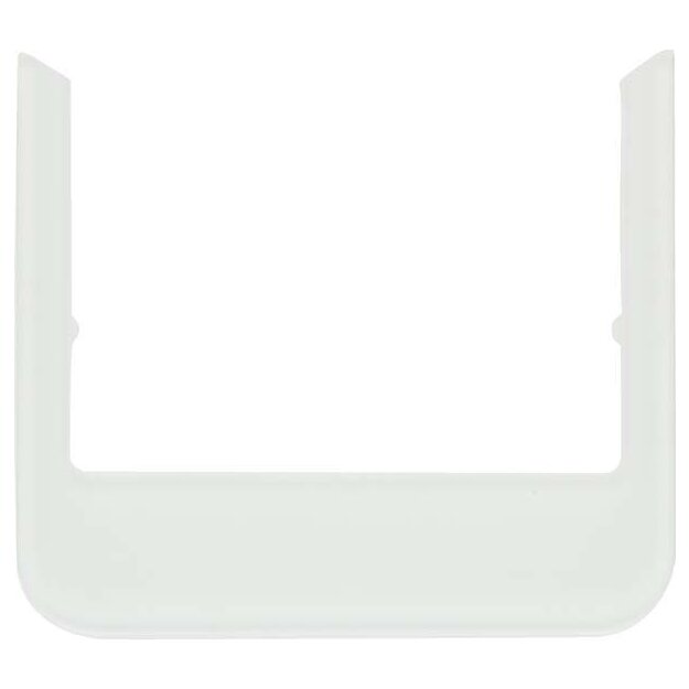 Berker 13192109 Designrahmen rund Glas Polarweiß