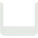 Berker 13192109 Designrahmen rund Glas Polarweiß