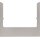 Berker 13192204 Designrahmen eckig Edelstahl mattiert