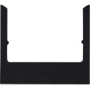 Berker 13196616 Designrahmen eckig Glas Schwarz