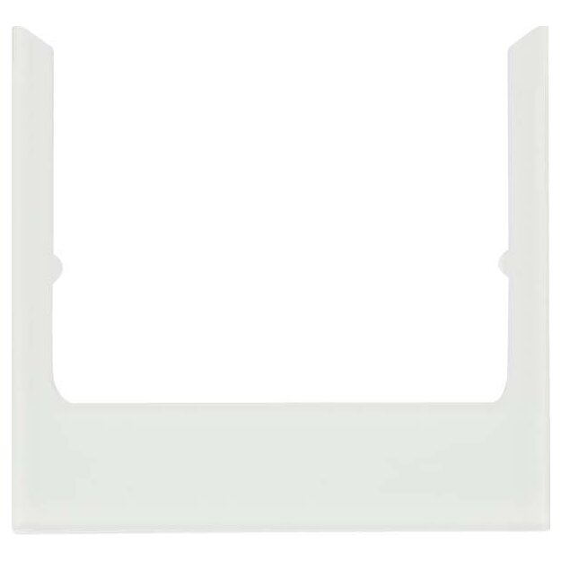 Berker 13196909 Designrahmen eckig Glas Polarweiß