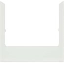 Berker 13196909 Designrahmen eckig Glas Polarweiß